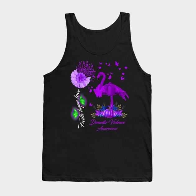 Domestic Violence Awareness Tank Top by sevalyilmazardal